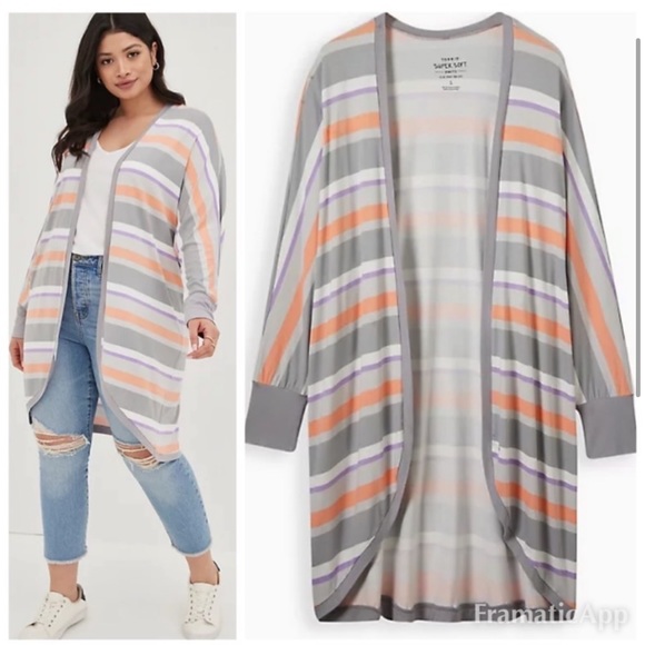 Torrid cocoon kimono - Picture 4 of 5